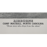 Poster, Airborne, Camp Mackall, North Carolina, 1944