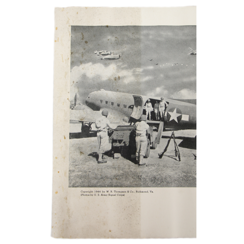 Poster, Airborne, Camp Mackall, North Carolina, 1944