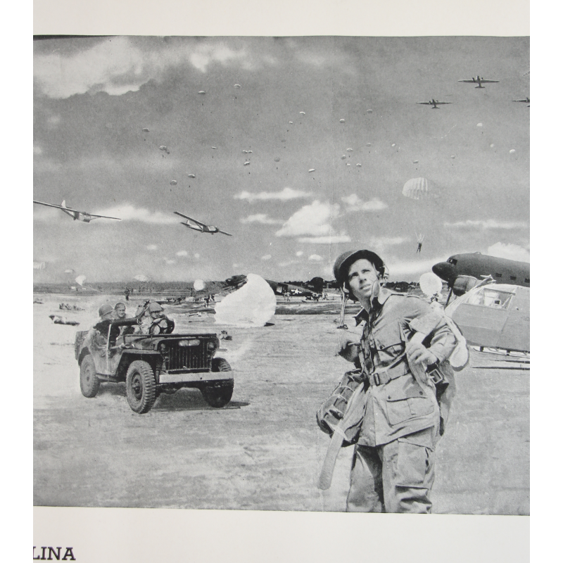 Poster, Airborne, Camp Mackall, North Carolina, 1944