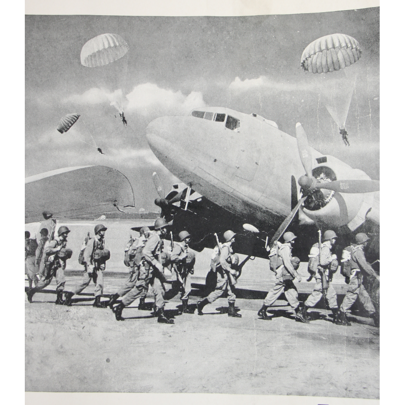 Poster, Airborne, Camp Mackall, North Carolina, 1944