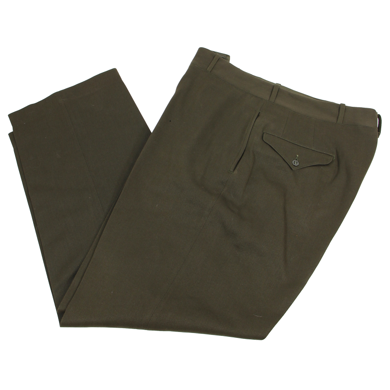 Pantalon officier, chocolat, US Army, taille 44R, 1942