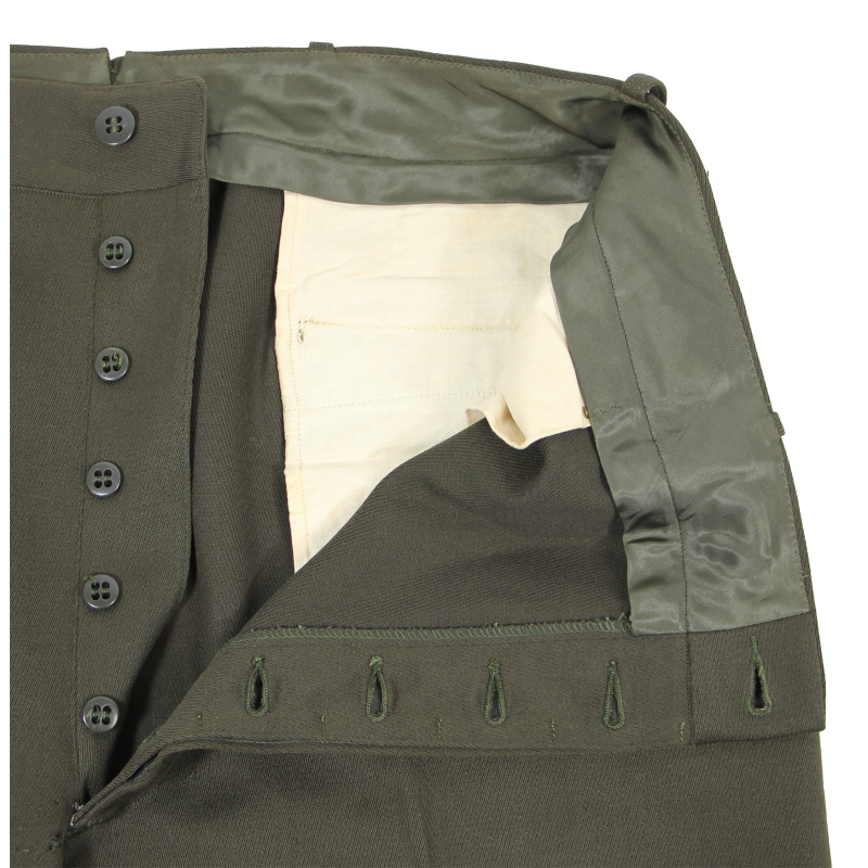 Pantalon officier, chocolat, US Army, taille 44R, 1942