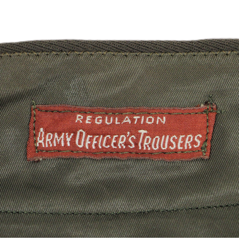 Pantalon officier, chocolat, US Army, taille 44R, 1942