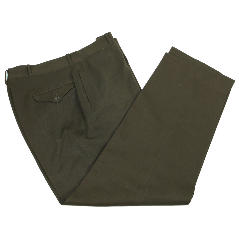 Pantalon officier, chocolat, US Army, taille 44R, 1942
