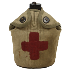 Gourde US Army, 1942-1943, complète, Medic
