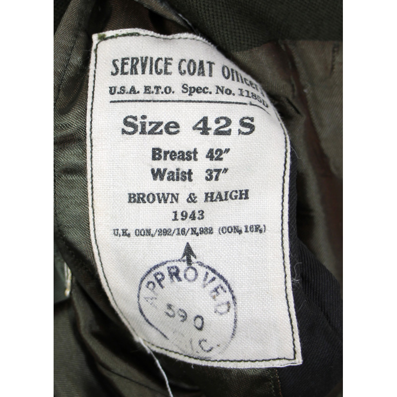 Veste de sortie, officier, British-Made, 42S, 1943