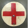 Casque M1, pattes fixes, Medic, quatre croix rouges, liner Firestone