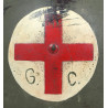 Casque M1, pattes fixes, Medic, quatre croix rouges, liner Firestone