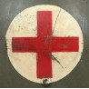 Helmet, M1, Fixed Loops, Medic, Four Red Crosses, Firestone Liner