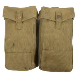 Paire de cartouchières britanniques, Pouches, Mk III, M.E.Co. 1943 /I\