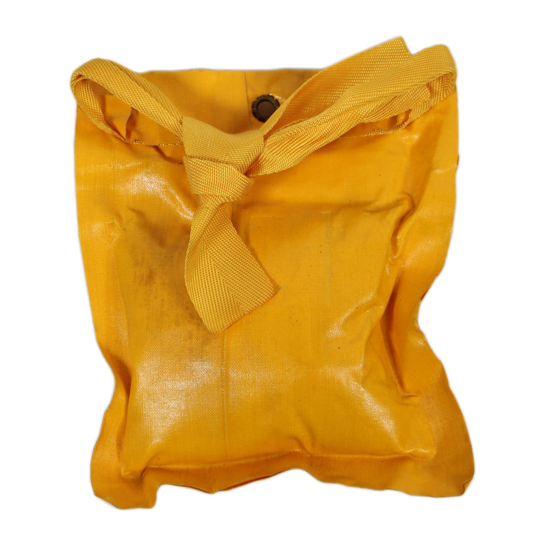 Pochette de fluorescéine, gilet de sauvetage, USAF, Viêt-Nam, intacte