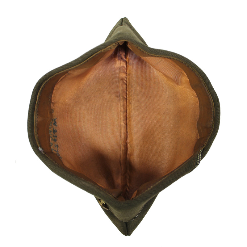 Cap, Garrison, Chocolate, CWO Claude Duncan, 305th Quartermaster Sterilization Bn., ETO