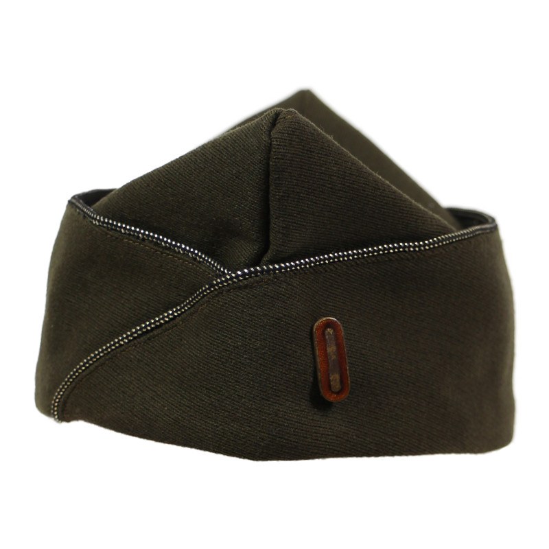 Cap, Garrison, Chocolate, CWO Claude Duncan, 305th Quartermaster Sterilization Bn., ETO