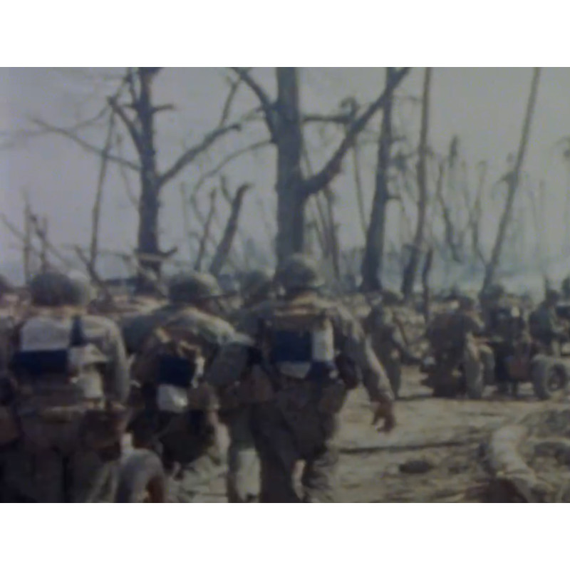 Dossard d'identification, 7th Infantry Division, Bataille de Kwajalein, PTO