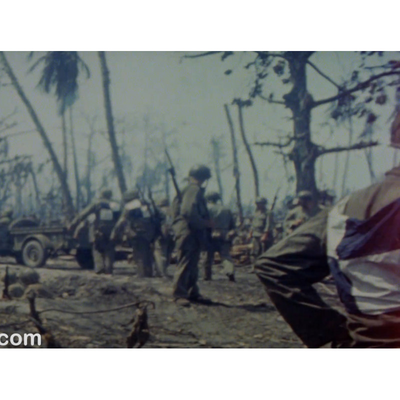 Dossard d'identification, 7th Infantry Division, Bataille de Kwajalein, PTO