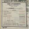 Map, Escape, Silk, A/B, France, 1943, RAF & USAAF