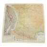 Carte d'évasion en soie, France, A/B, 1943, RAF & USAAF
