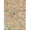 Map, Escape, Silk, A/B, France, 1943, RAF & USAAF