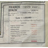 Map, Escape, Silk, A/B, France, 1943, RAF & USAAF
