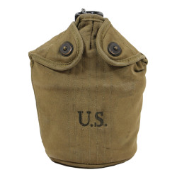 Gourde US Army, complète, 1944, housse renforcée