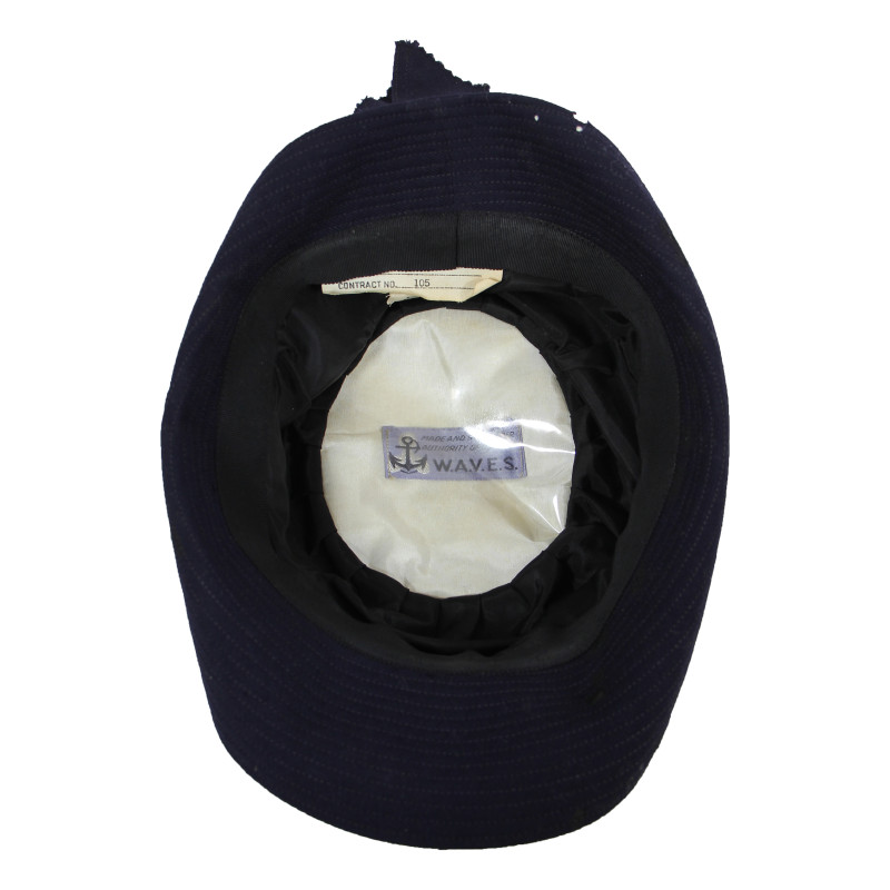 Chapeau d'officier, US Navy, WAVES, taille 21 ½