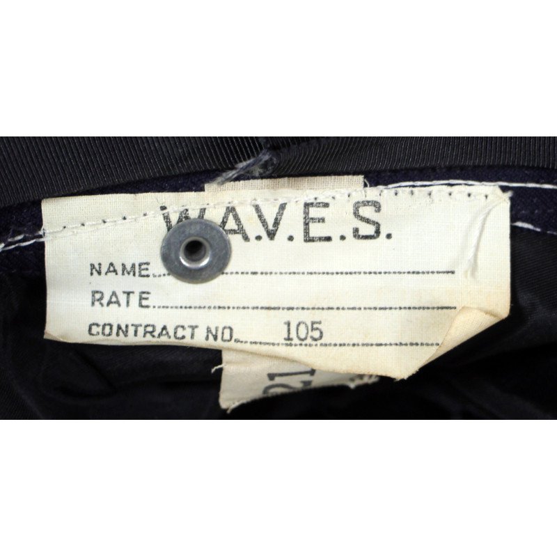 Cap, Service, Officer's, US Navy, WAVES, Size 21 ½