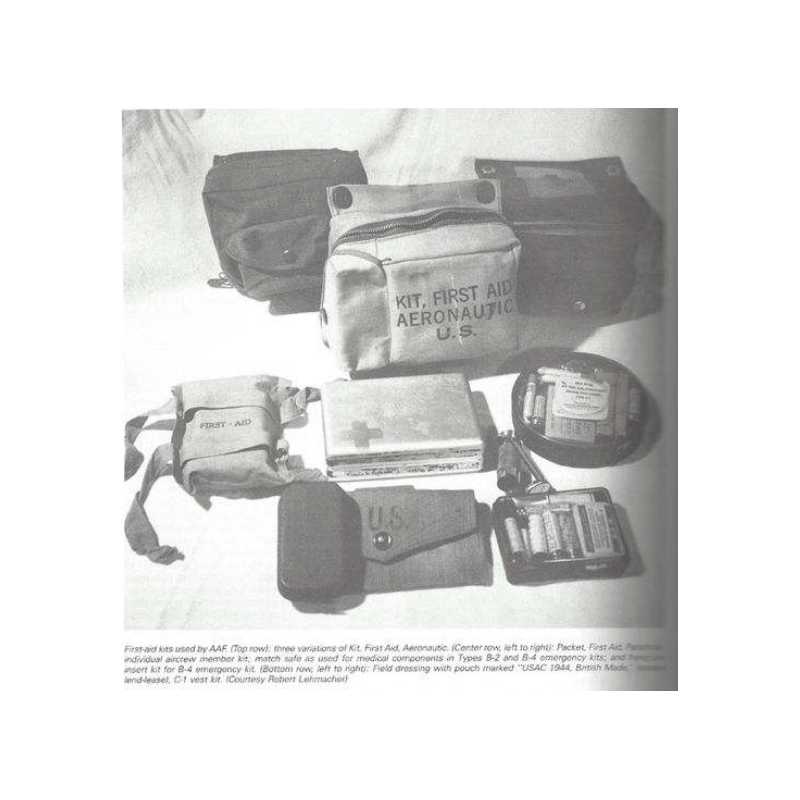 Pouch, First-Aid Kit, Aeronautic, 1st Type, Item No. 97765, USAAF