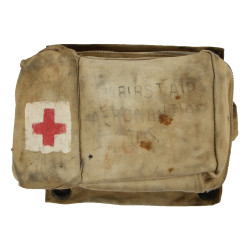 Pouch, First-Aid Kit, Aeronautic, 1st Type, Item No. 97765, USAAF