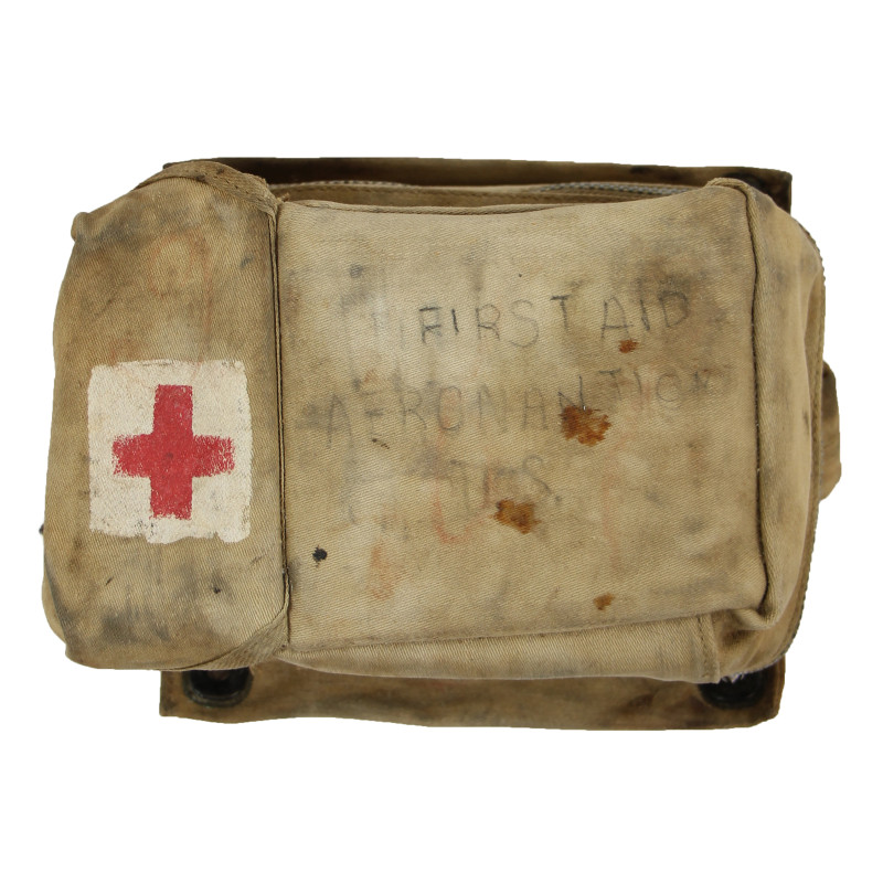 Pouch, First-Aid Kit, Aeronautic, 1st Type, Item No. 97765, USAAF