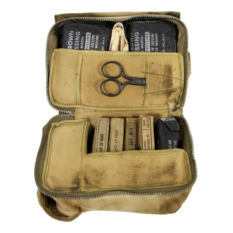 Kit, First-Aid, Aeronautic, 1er type, Item No. 97765, USAAF