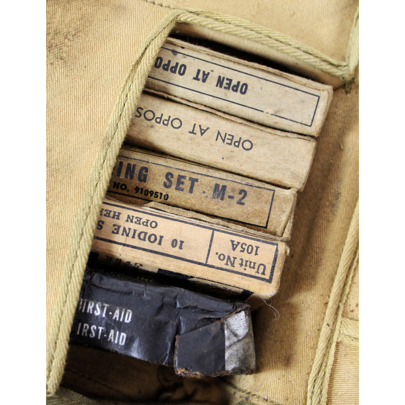 Pouch, First-Aid Kit, Aeronautic, 1st Type, Item No. 97765, USAAF