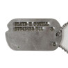 Dog Tag, Pfc. Floyd Powell, 121st Inf. Regt., 8th Infantry Division, ETO