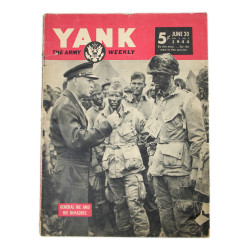 Magazine YANK, 30 juin 1944, "General Ike and His Invaders"