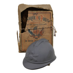 Le Casque du Poilu, The French Helmet Candy Box, boîte à bonbons, 1917