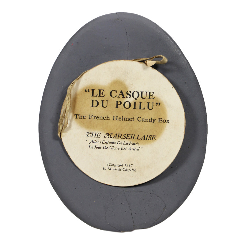 Le Casque du Poilu, The French Helmet Candy Box, 1917