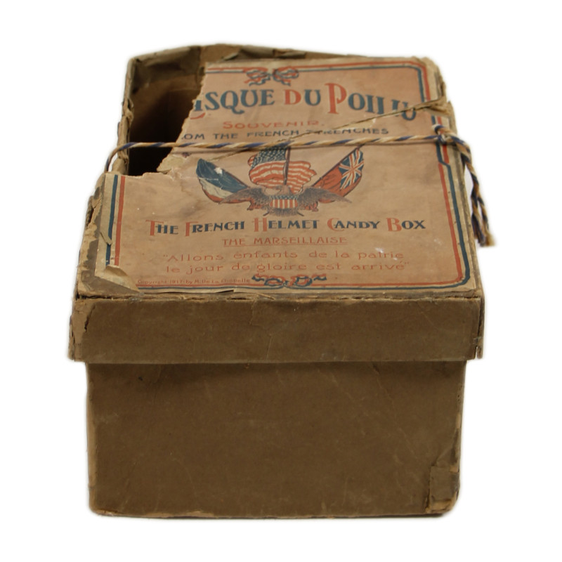 Le Casque du Poilu, The French Helmet Candy Box, 1917