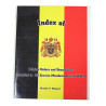 Book, Index of Belgian Orders and Decorations Awarded to US Service Members During WWII