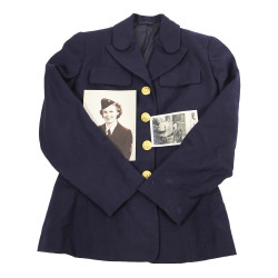 Veste de service, US Coast Guard, SPAR, nominative