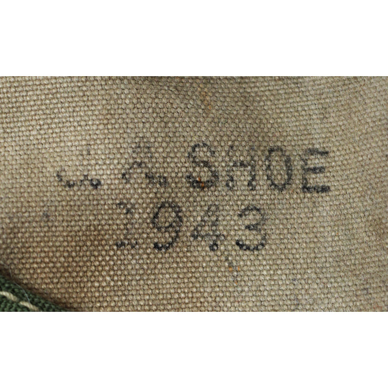 Carrier, Canvas, for Shovel, Folding, M-1943, J.A. SHOE 1943, 1st Type
