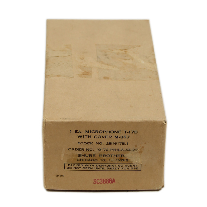 Microphone, T-17-B, US Army, in Box, 1944