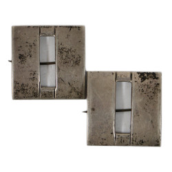 Insignia, Rank, Captain, Pair, SILVER, British-Made