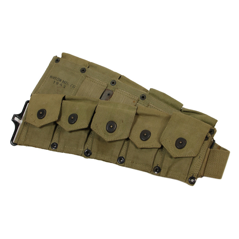 Belt, Cartridge, M1 Rifle, HINSON MFG. CO. 1942