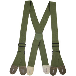 Suspenders, Trousers, Parachutist's, M-1942, OD 7