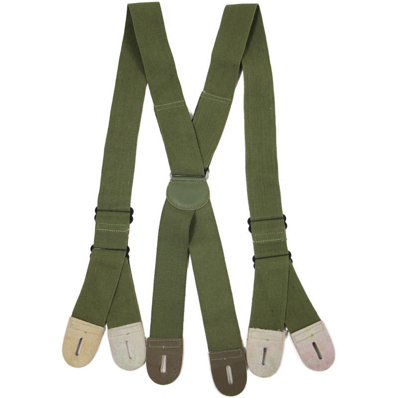 Suspenders, Trousers, Parachutist's, M-1942, OD 7