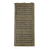 Tablets, Fuel, US Army, Field Ration C, Size A