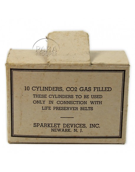 Box, 10-Cylinder, CO₂, Gas-Filled, SPARKLET DEVICES, INC.