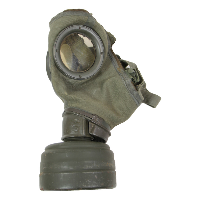 Masque à gaz M30 allemand, 1937, avec boîtier, 1942, complet