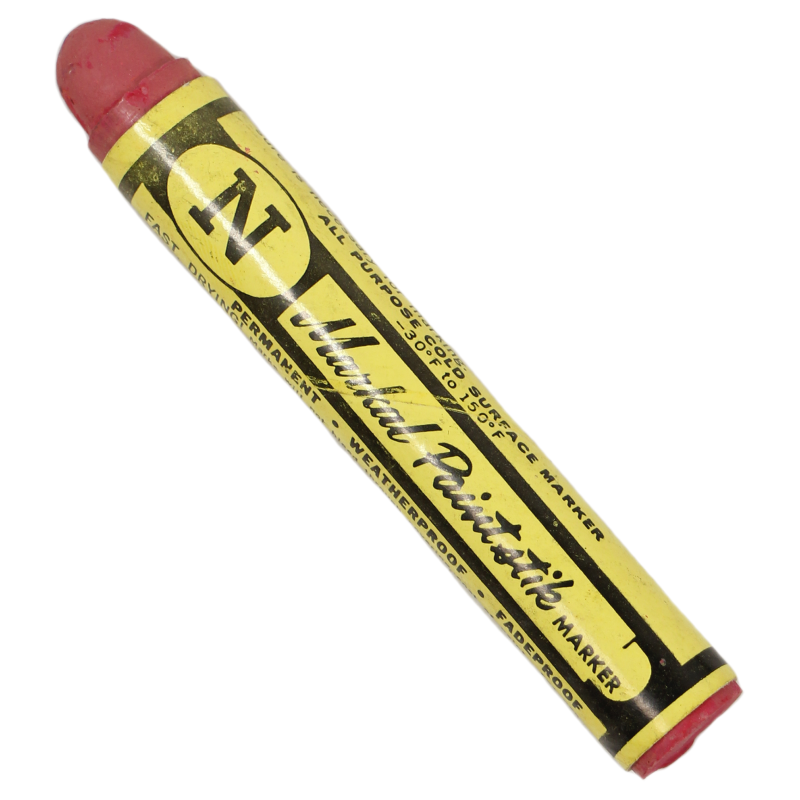 Marqueur, bâton de peinture, Markal Painstik, rouge