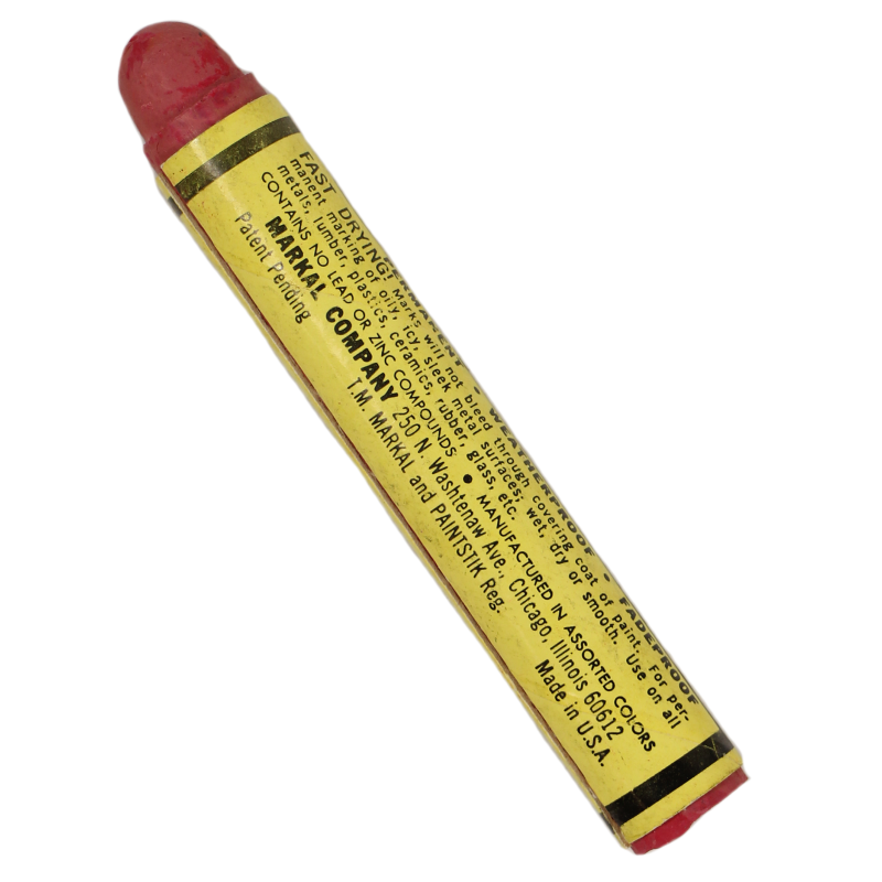 Marker, Paint, Markal Painstik, Red