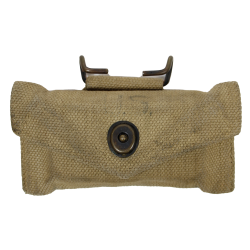 Pouch, First-Aid Packet, M-1924, British-Made, with First-Aid Packet, Carlisle